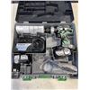 Image 2 : HITACHI 18V CORDLESS DRILL IN CASE W/ BATTERY AND CHARGER