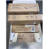 Image 1 : VIVO DUAL MONITOR DESK STAND, DUAL MONITOR DESK MOUNT, SINGLE MONITOR DESK MOUNT AND KEYBOARD TRAY