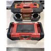 Image 1 : 2 MILWAUKEE JOB SITE RADIOS  - 1 W/ BATTERY CHARGER