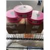 Image 1 : 4 BOXES OF GATE HINGES AND 3 ROLLS OF "PROCCESSED" TAPE