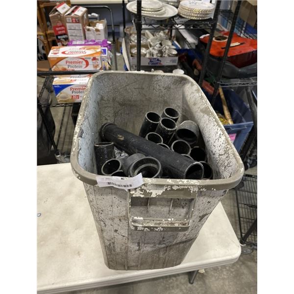 TOT OF PVC PIPING