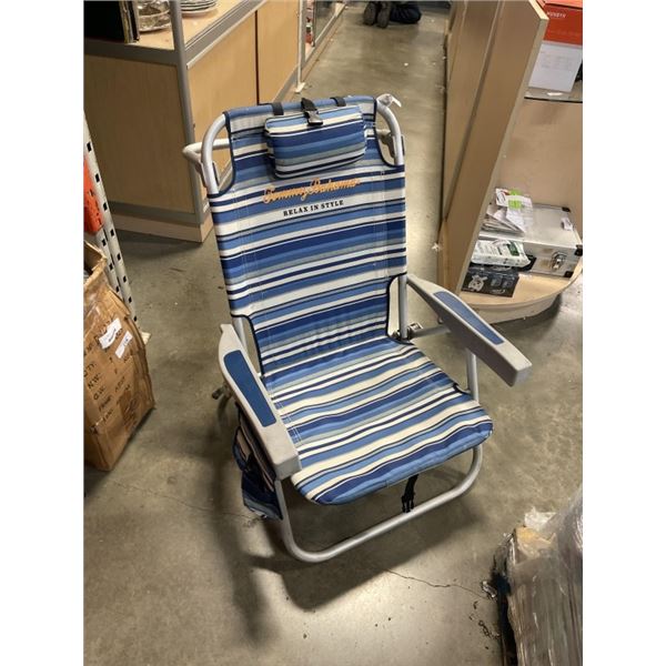 TOMMY BAHAMA BACKPACK CONVERTIBLE LOUNGE CHAIR