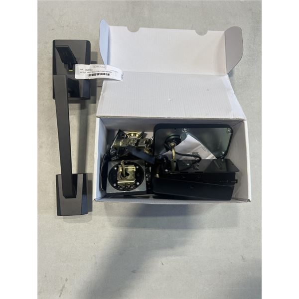 WEISER  HALO SELECT WI-FI AND MATTER ENABLED DEADBOLT LOCK AND HANDLE SET RESET NO BOX