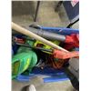 Image 2 : TOTE OF POWER TOOLS, GARDEN EQUIPMENT ETC