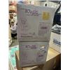 Image 1 : 2 NEW CASES OF SIZE SMALL DISPOSABLE VINYL GLOVES