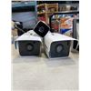 Image 2 : 3 SECURITY CAMERAS AND WORK LIGHT