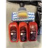 Image 2 : 2 NEW 3PC SETS OF VEHICLE OIL AND FILM CLEANING BRUSHES WITH CLOTH, MULTI USE, 3 PER PACK