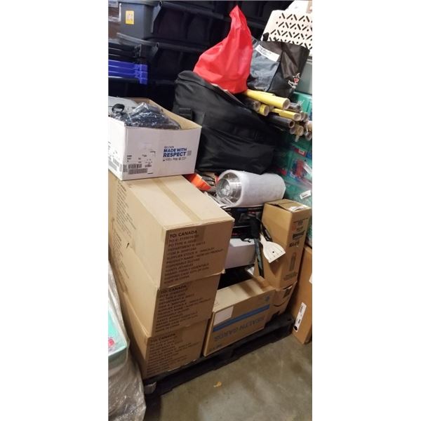 PALLET OF ABANDONDED AUCTION ITEMS