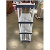 Image 2 : PLASTIC 4 TIER STORAGE RACK