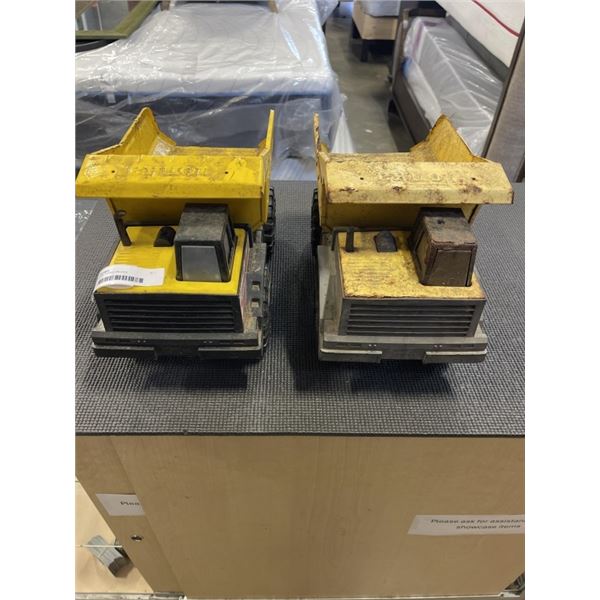 2 VINTAGE TONKA TRUCKS