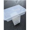 Image 2 : FOUR-TIER PLASTIC SHELF AND LARGE UNDER BED STORAGE CONTAINER