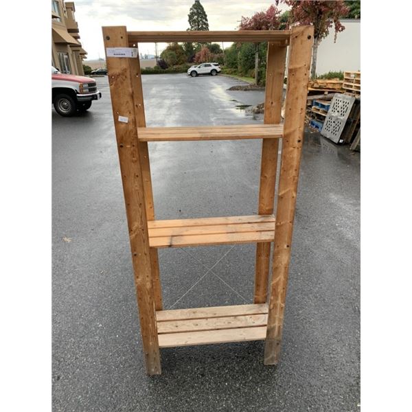 FOUR TIER WOOD IKEA SHELF