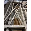 Image 2 : 2 SECTIONS OF HEAVY DUTY RACKING - 22IN DEEP, 3 UPRIGHTS 9FT TALL, 9 CROSSBARS 6FT WIDE, OVERALL MEA