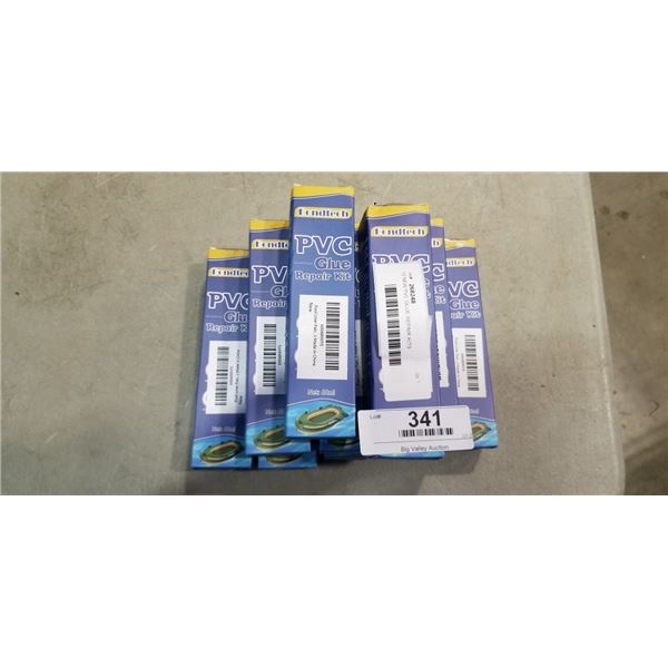 10 NEW PVC GLUE REPAIR KITS