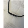 Image 2 : BLACK ALASKAN DIAMOND BEADS NECKLACE