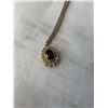 Image 2 : VINTAGE GOLD FILED CHAIN W/ PENDANT MARKED 1/20 12 GF