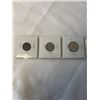 Image 2 : 3 - 1937 CANADIAN COINS FIRST YEAR KING GEORGE VI .800 SILVER