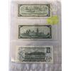 Image 2 : LAST 3 ISSUES OF CANADIAN $1 BILLS 1954, 1967, 1973