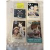 Image 1 : 3 'POSTCARD' TYPE ITEMS PLUS CANUCKS JERSEY - MICKEY MANTLE, WAYNE GRETZKY, JOSH GIBSON