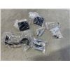 Image 2 : 2 NEW BLACK 66 INCH TO 120 INCH CURTAIN HOLDERS, MOUNT ABOVE OR IN FRONT