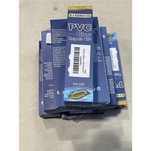 10 NEW PVC GLUE REPAIR KITS