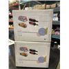 Image 1 : 2 NEW 11PC CLEAR FRIDGE ORAGANIZER SETS