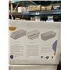 Image 3 : 2 NEW 11PC CLEAR FRIDGE ORAGANIZER SETS