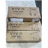 Image 1 : 2 VIVO DUAL MONITOR DESK MOUNTS AND VIVO SINGLE ULTRAWIDE MONITOR DESK MOUNT