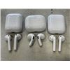 Image 2 : 3  APPLE AIRPODS, FULL SETS, ASSORTED MODEL, LOST PROPERTY ITEMS
