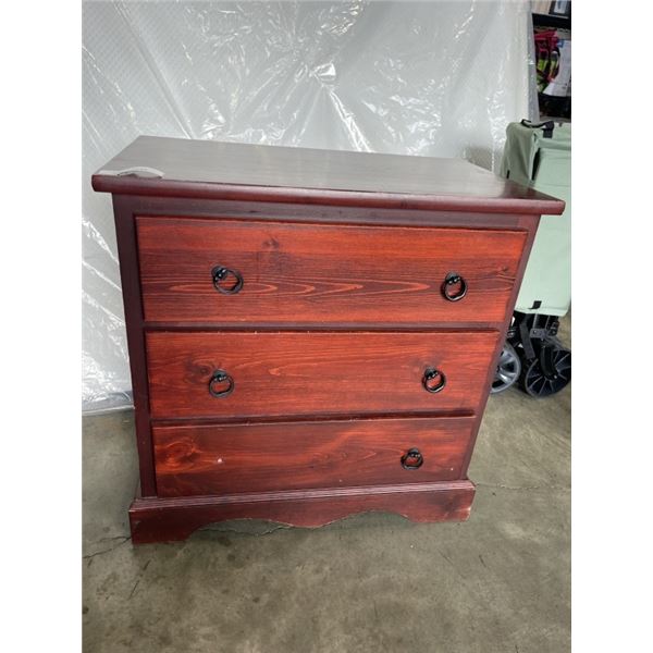 3 DRAWER SIDE TABLE