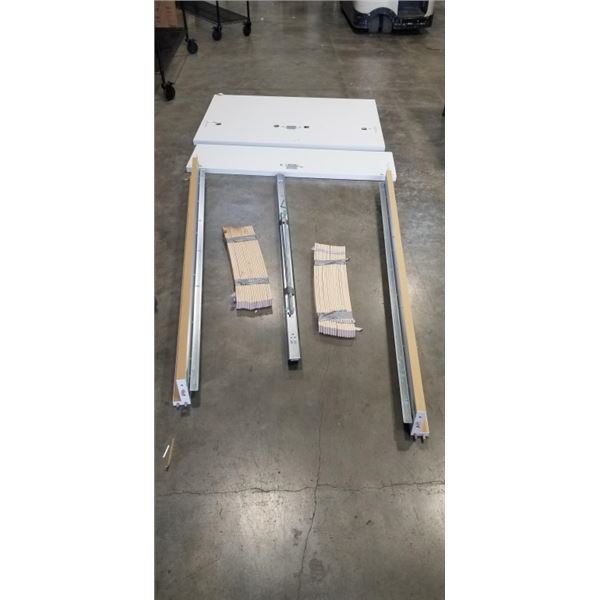 WHITE DOUBLE SIZE BEDFRAME