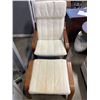 Image 1 : IKEA LOUNGE CHAIR AND OTTOMAN