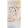 Image 2 : VIVO BLACK THREE WHEEL PET STROLLER