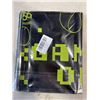 Image 2 : 8 NEW ' GAME ON' PLASTIC TABLECLOTHS 51 X 106 INCH, AND NEW 200 PACK PLASTIC 8 INCH STRAWS