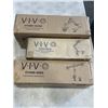 Image 1 : VIVO DUAL MONITOR DESK MOUNT, MECHANICAL ARM SINGLE MONITOR DESK MOUNT AND MECHANICAL ARM SINFLE ULT