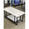Image 2 : FAUX MARBLE COFFEE TABLE