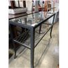 Image 2 : MODERN GLASS TOP SOFA TABLE