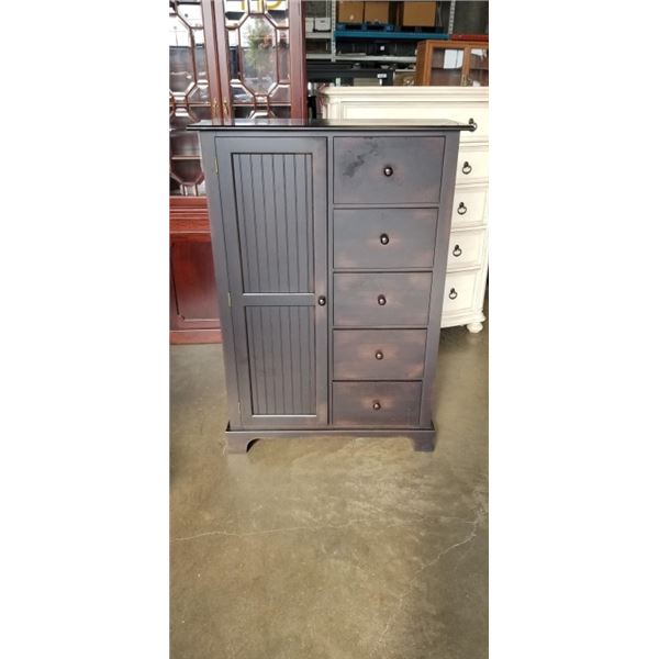 SHERMA 5 DRAWER 1 DOOR DRESSER