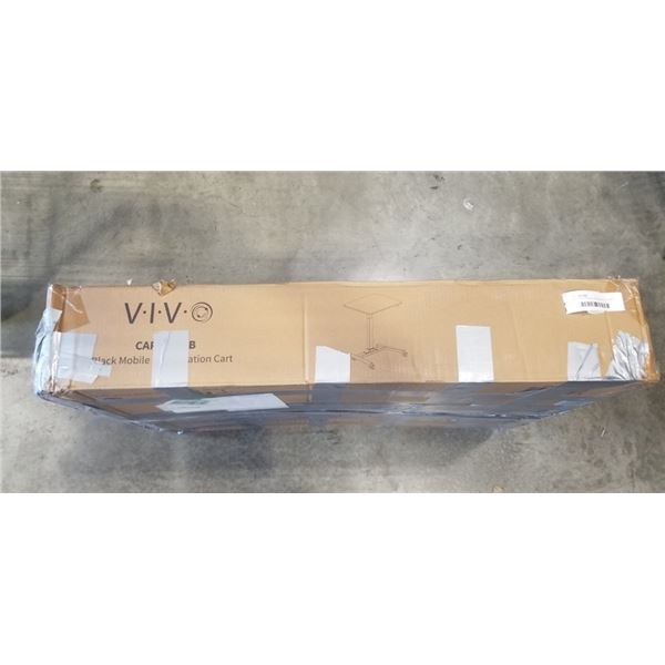 VIVO BLACK MOBILE PRESENTATION CART