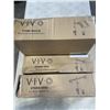 Image 1 : VIVO WHITE LAPTOP TRAY AND DESK MOUNT, DUAL MONITOR DEK MOUNT AND SINGLE MONITOR DESK MOUNT