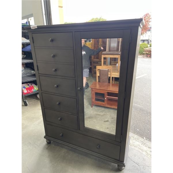ASPEN HOME CABINET WITH MIRROR DOOR 49 INCH WIDE, 70 INCH TALL