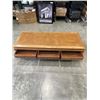 Image 2 : ROSEWOOD COFFEE TABLE 60 X 24 INCH AND 16 INCH TALL