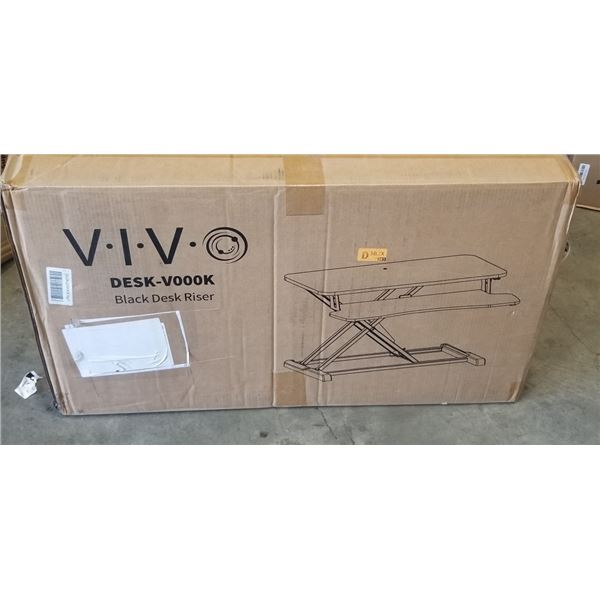 VIVO BLACK DESK RISER