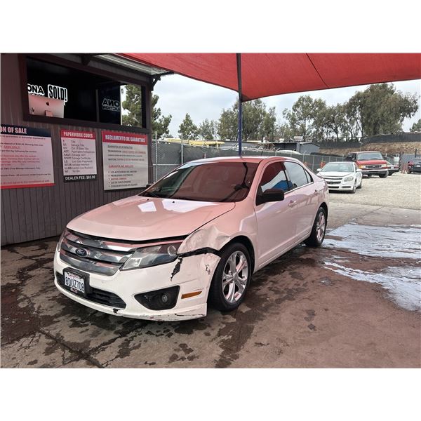 2012 FORD FUSION