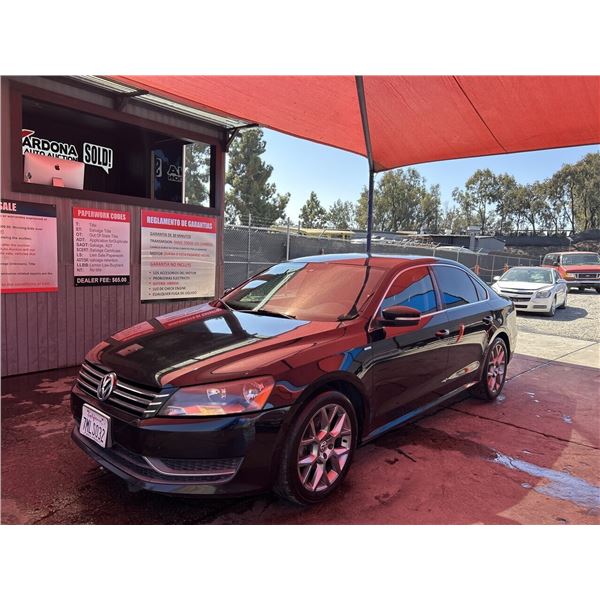 2014 VOLKSWAGEN PASSAT