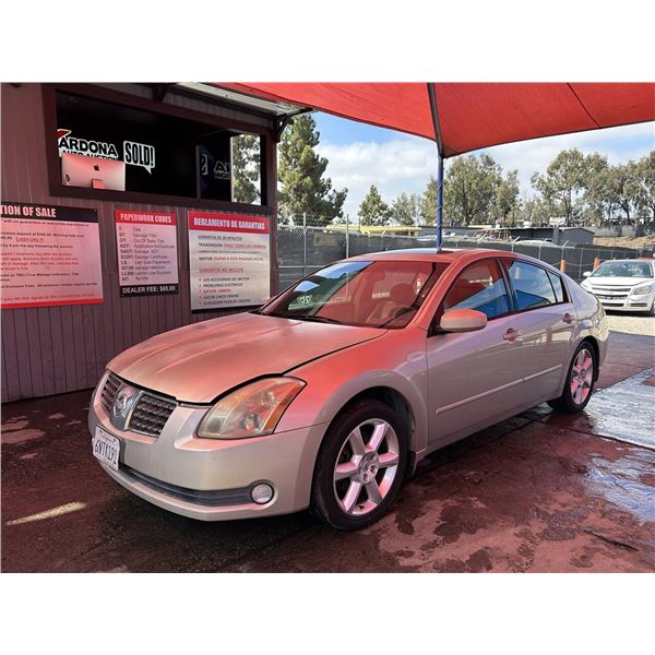 2005 NISSAN MAXIMA