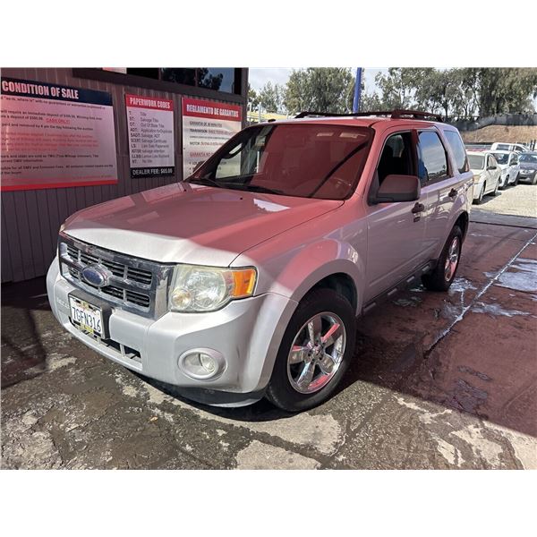 2009 FORD ESCAPE
