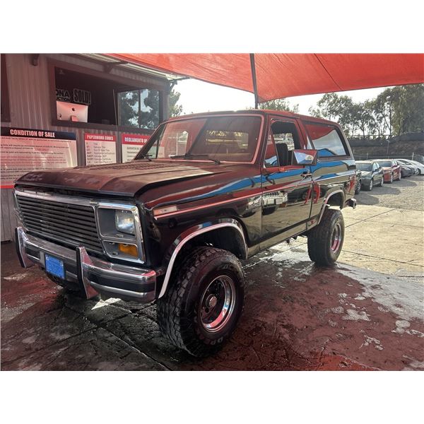 1982 FORD BRONCO