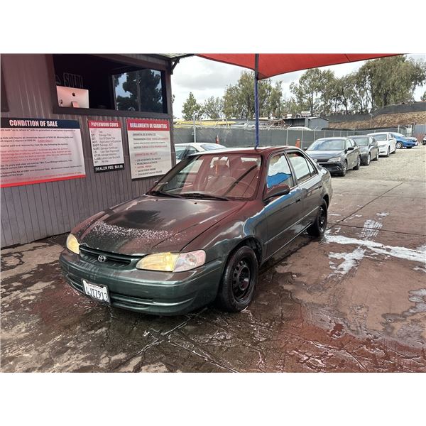 2000 TOYOTA COROLLA