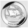 Image 1 : 1 OZ 2023 SILVER VIRGIN ISLAND SANTA MARIE COIN